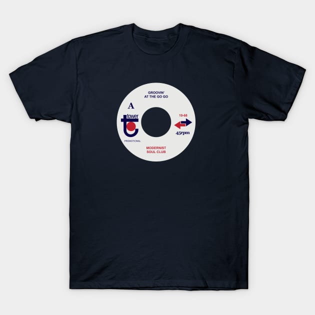 Groovin' at the Go Go T-Shirt by modernistdesign